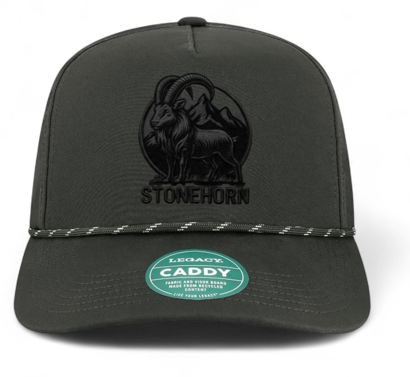 Stonehorn blackout ibex rope hat